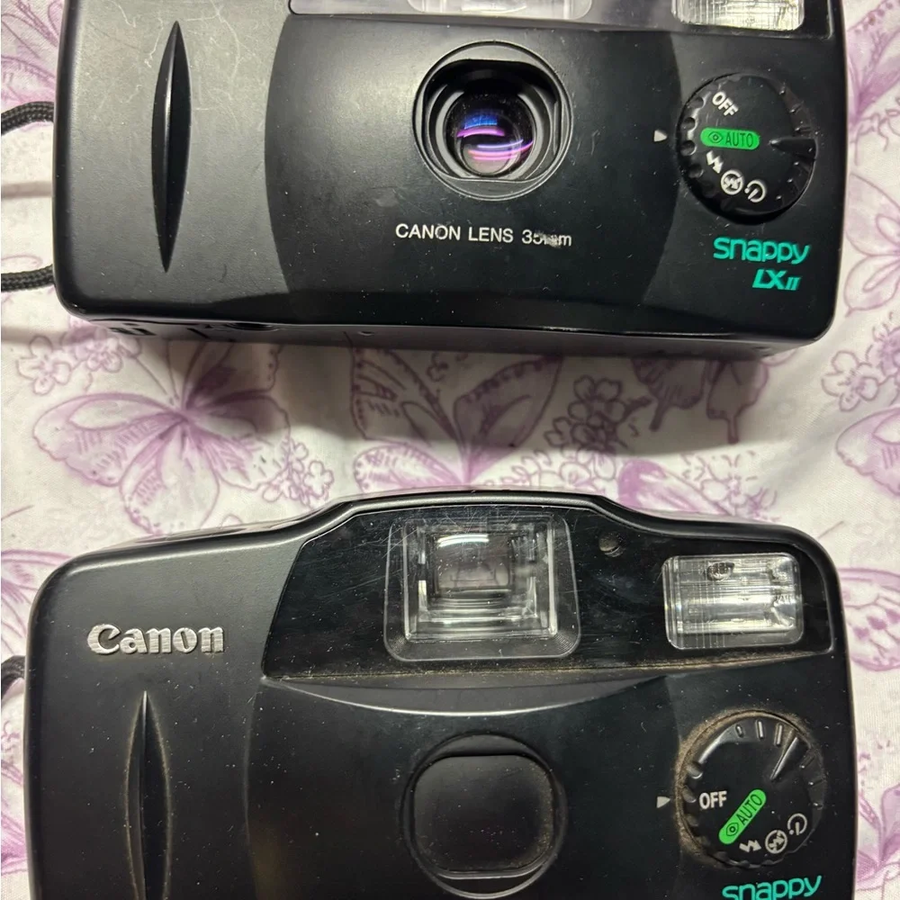 📸Vintage 1991 Canon Snappy LX II Black Film Cameras